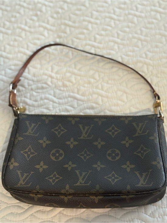 Louis Vuitton Handbags - Louis Vuitton Monogram Canvas Mini Shoulder Bag in Brown with Gold Hardware